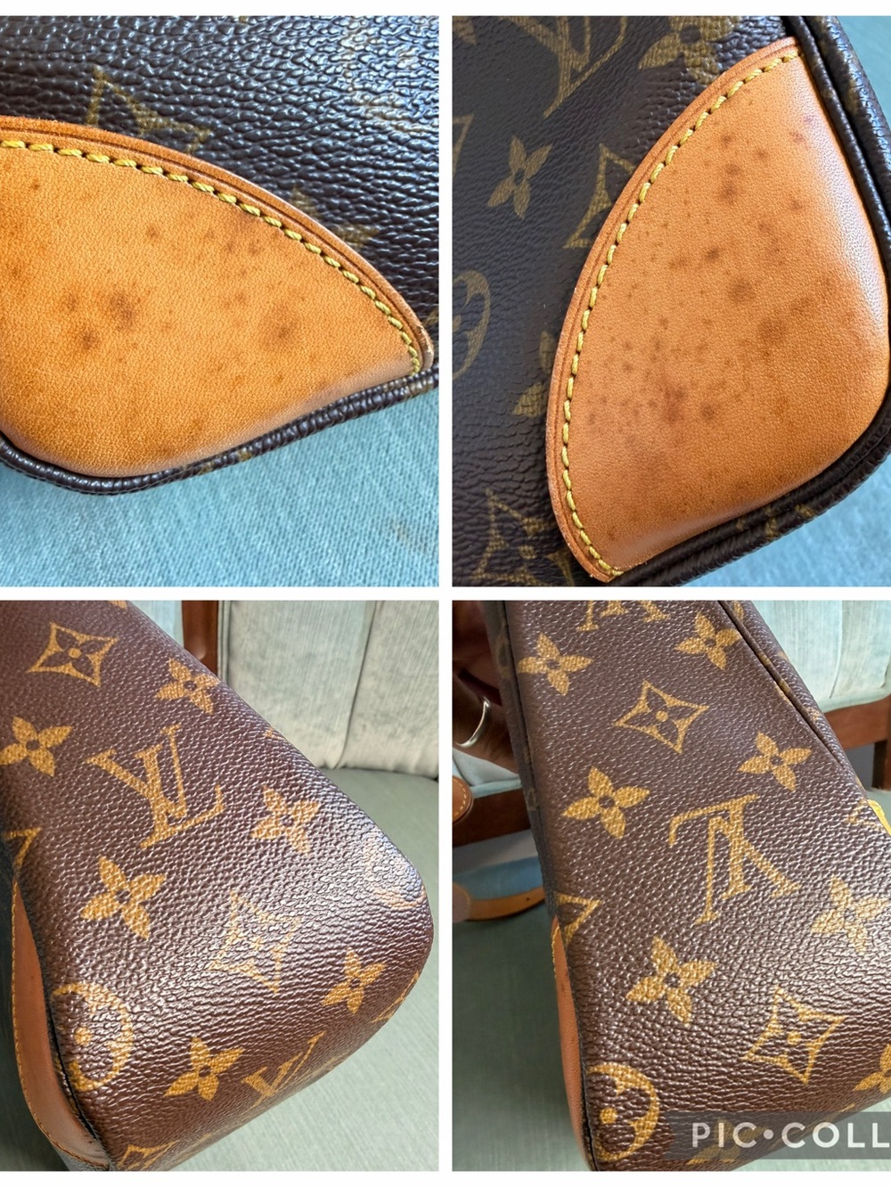 Louis Vuitton Vintage Boulogne Brown Monogram Canvas Shoulder Bag - Classic LV - Picture 9 of 16